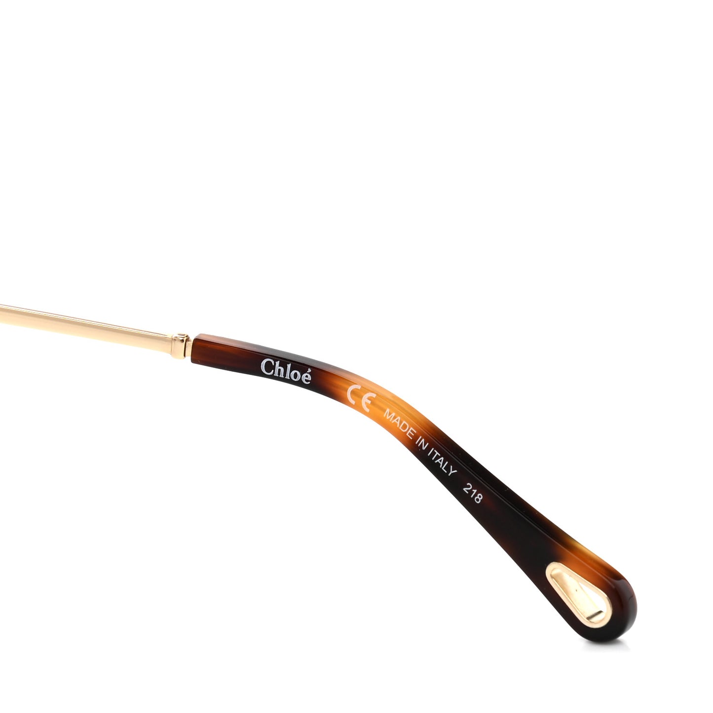 Metal Oversized Round Carlina Oversized Round Sunglasses CE114SD Gold