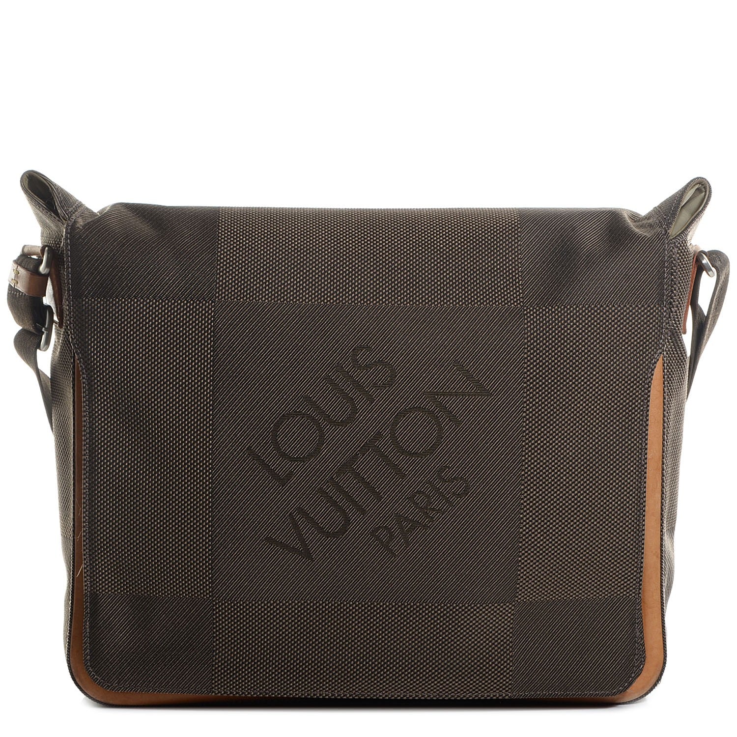 Louis Vuitton Damier Geant Messenger Bag Terre 1 of 8
