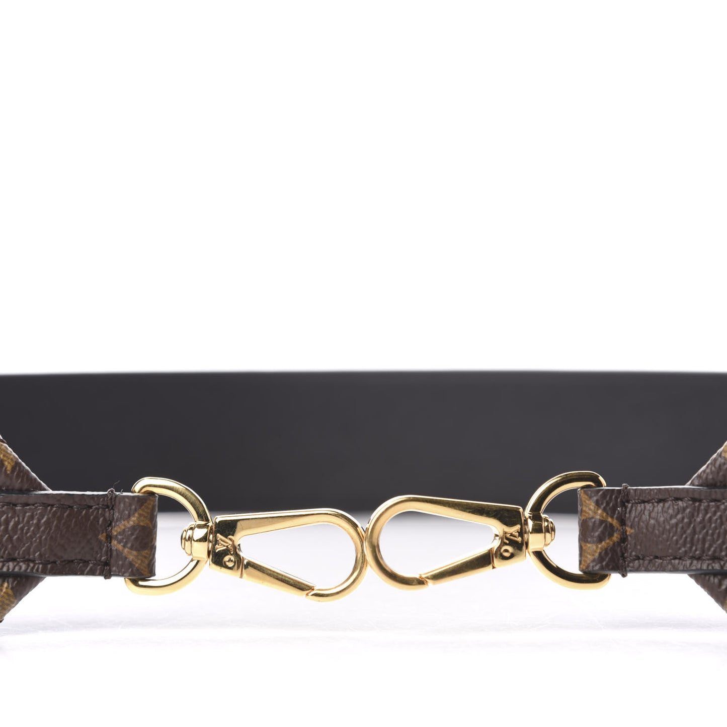 Monogram Bandouliere Shoulder Strap Black