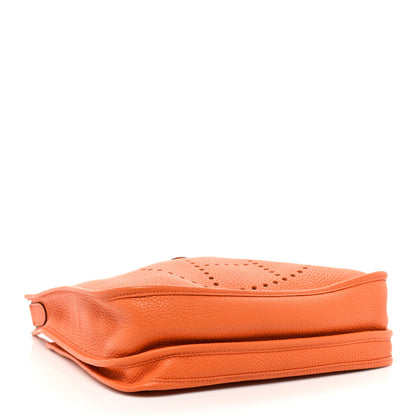 Hermes Taurillon Clemence Evelyne III PM Orange 4 of 13