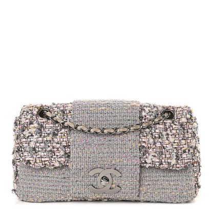 Chanel Tweed Medium Fantasy Flap Grey 1 of 11