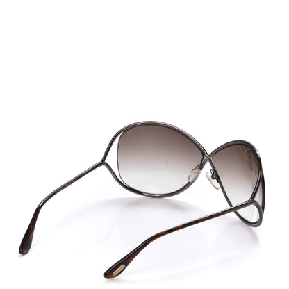 Tom Ford Miranda Crossover Sunglasses TF130 Shiny Bronze 4 of 8
