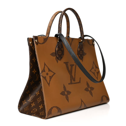 Louis Vuitton Reverse Monogram Giant Onthego MM 3 of 12
