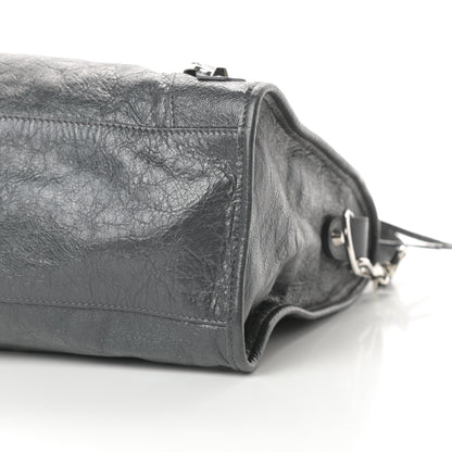 Balenciaga Agneau Classic Silver Hardware City Gris Fossile 10 of 10