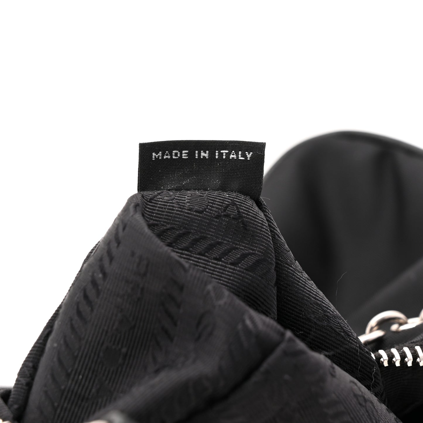 Re-Nylon Saffiano Re-Edition 2005 Shoulder Bag Black