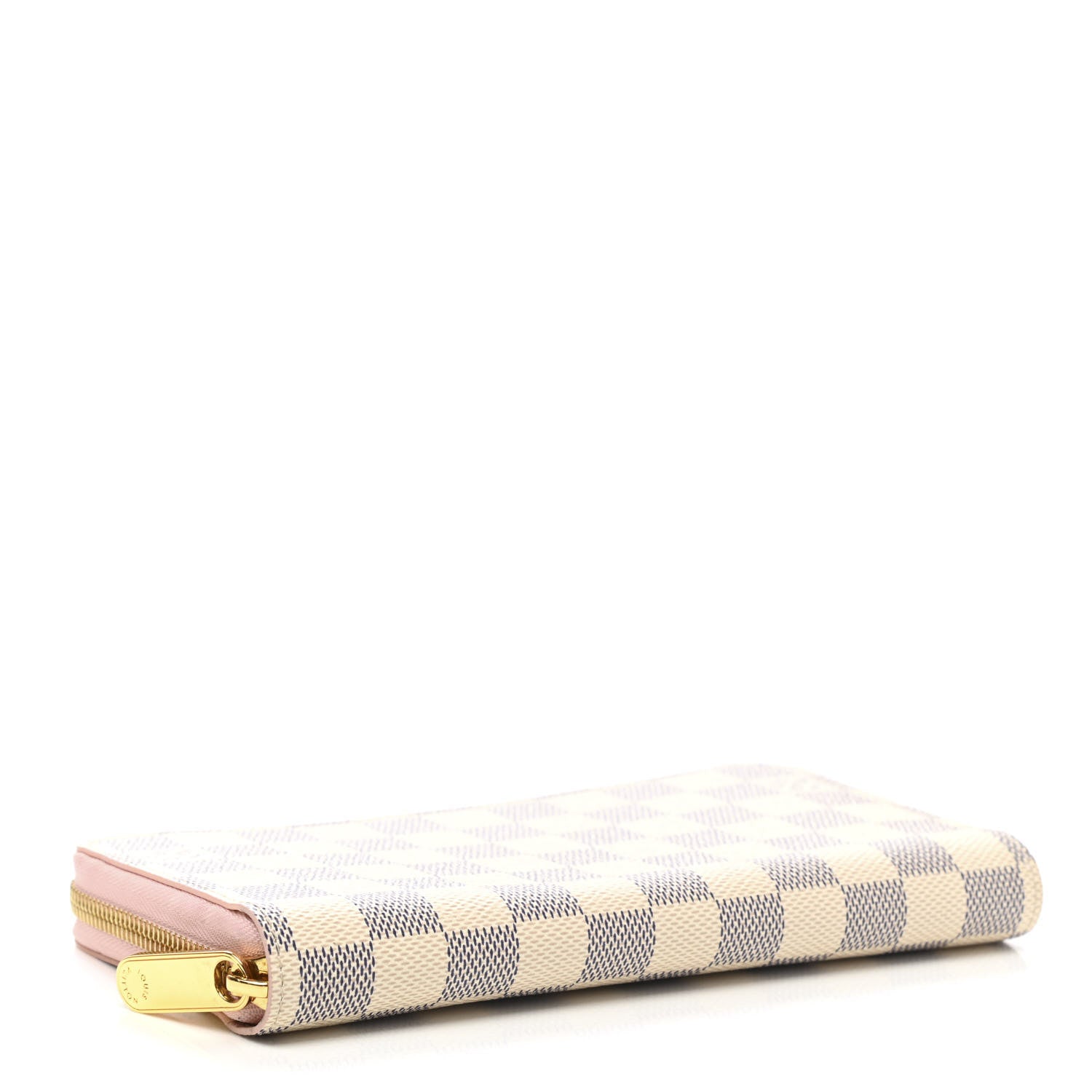 Louis Vuitton Damier Azur Zippy Wallet Rose Ballerine 4 of 7
