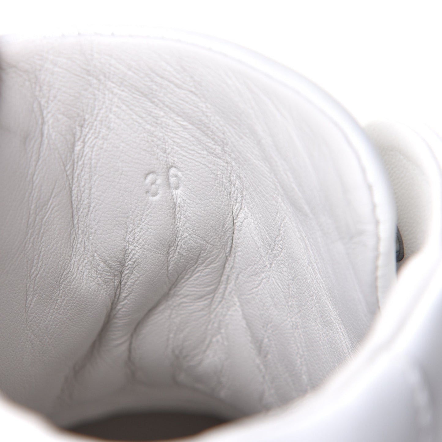 Calfskin Daydream Sneakers 36 White