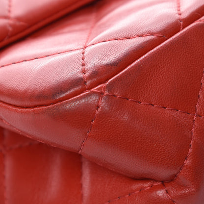 Chanel Aged Calfskin Quilted 2.55 Reissue 227 Flap Red 13 of 20