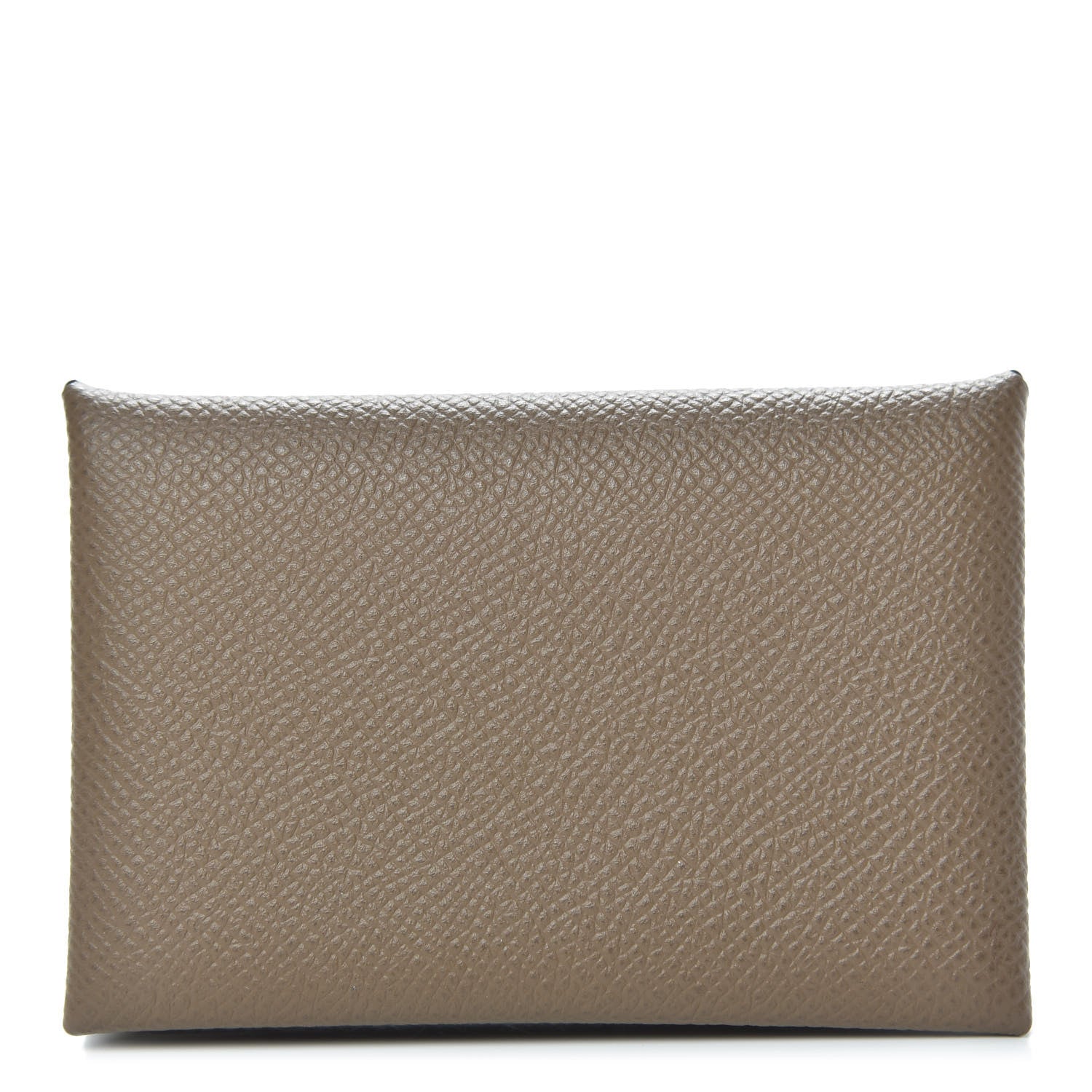 Hermes Epsom Calvi Card Case Etoupe 1 of 7
