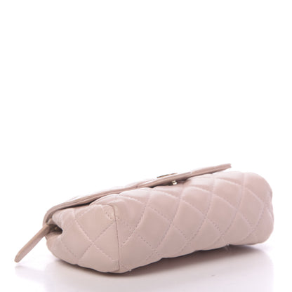 Chanel Lambskin Quilted Flap Cosmetic Case Light Pink 4 of 20