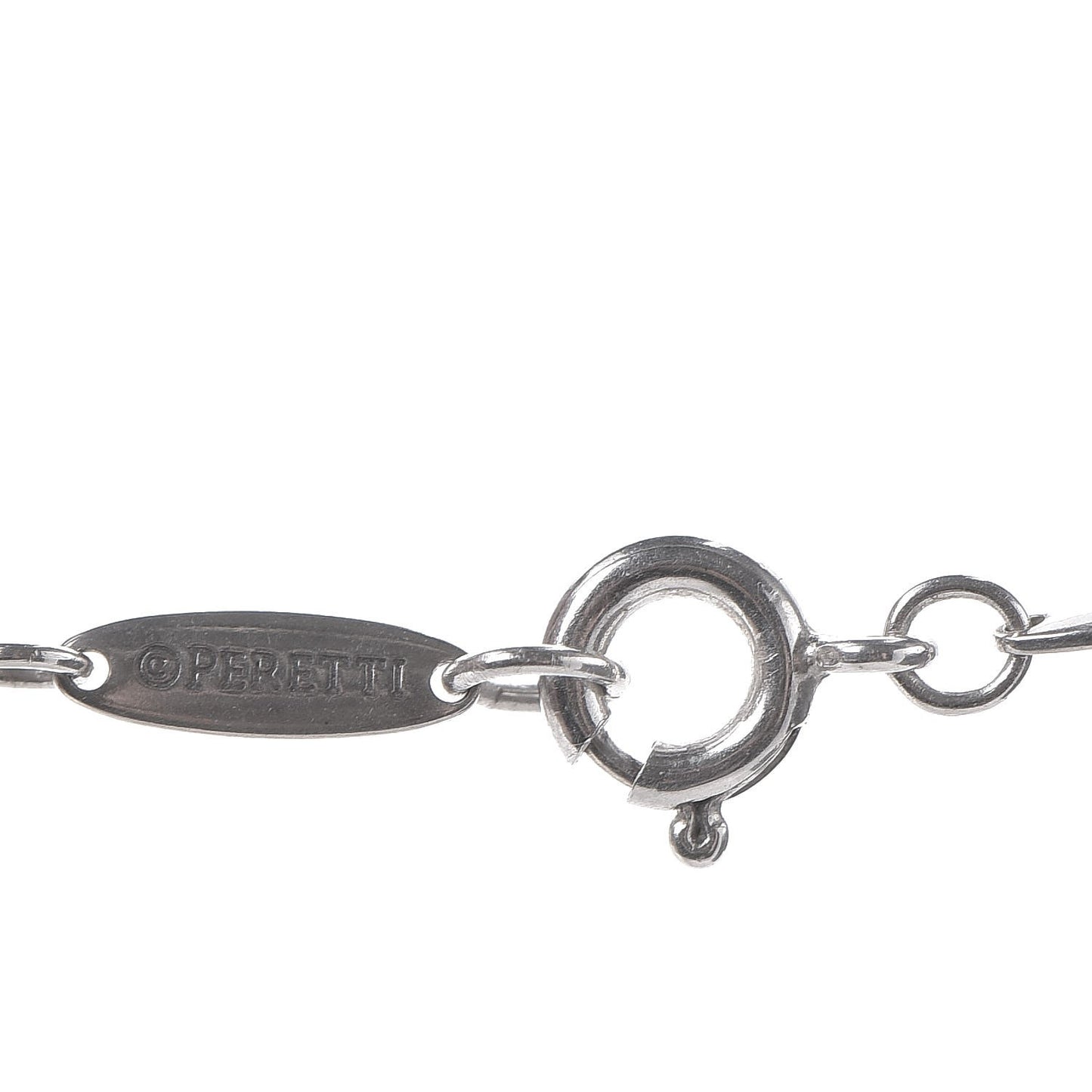 Sterling Silver Elsa Peretti Sevillana Pendant Necklace