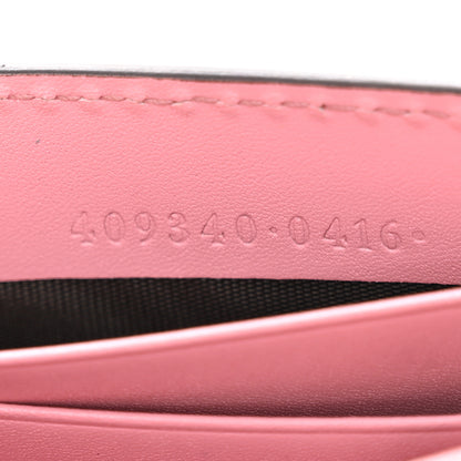 Gucci Guccissima Icon Chain Wallet Carmine Rose 7 of 13