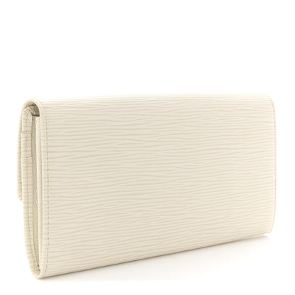 Louis Vuitton Epi Sarah Wallet Ivory 3 of 7