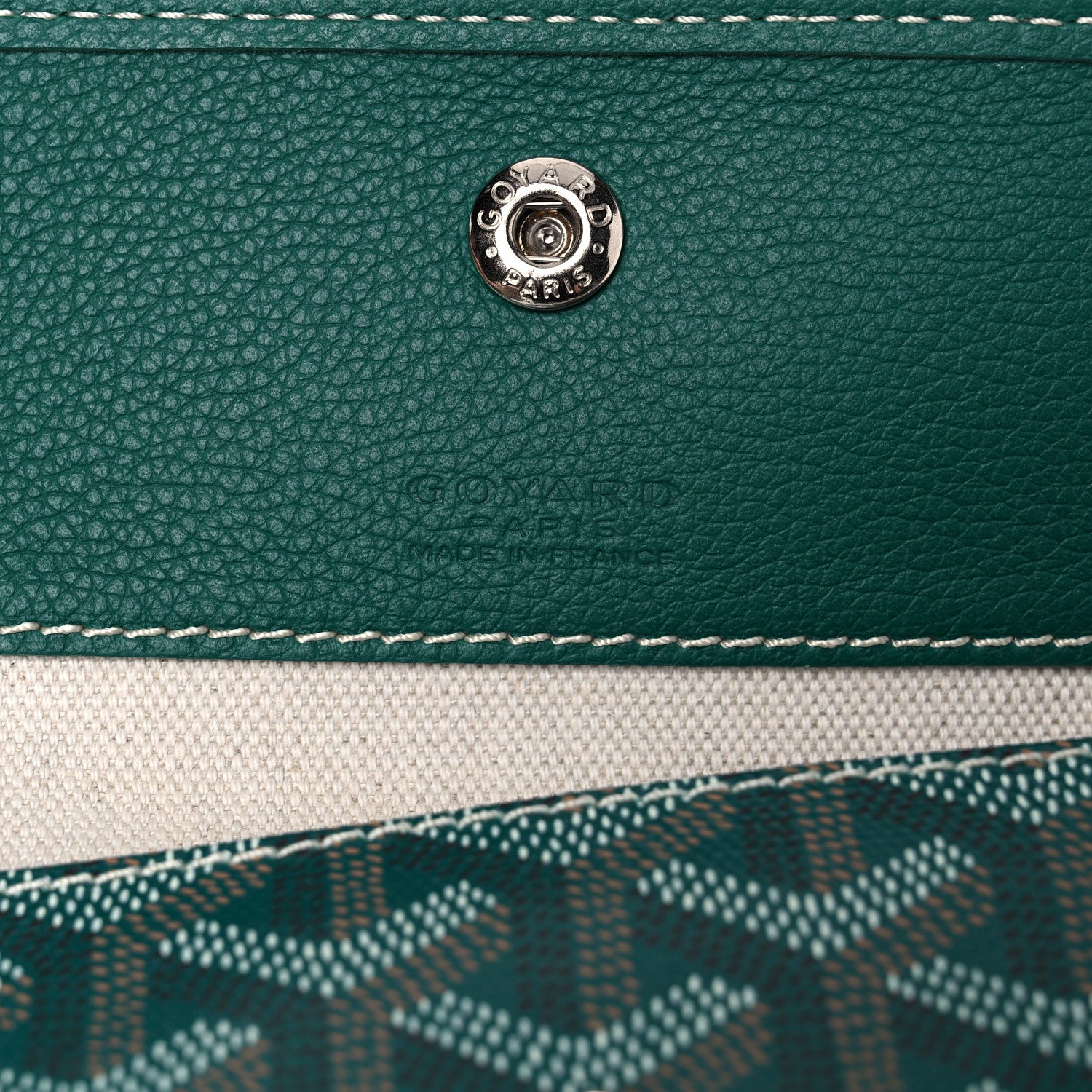 Goyard Goyardine Saint Louis PM Green 6 of 8