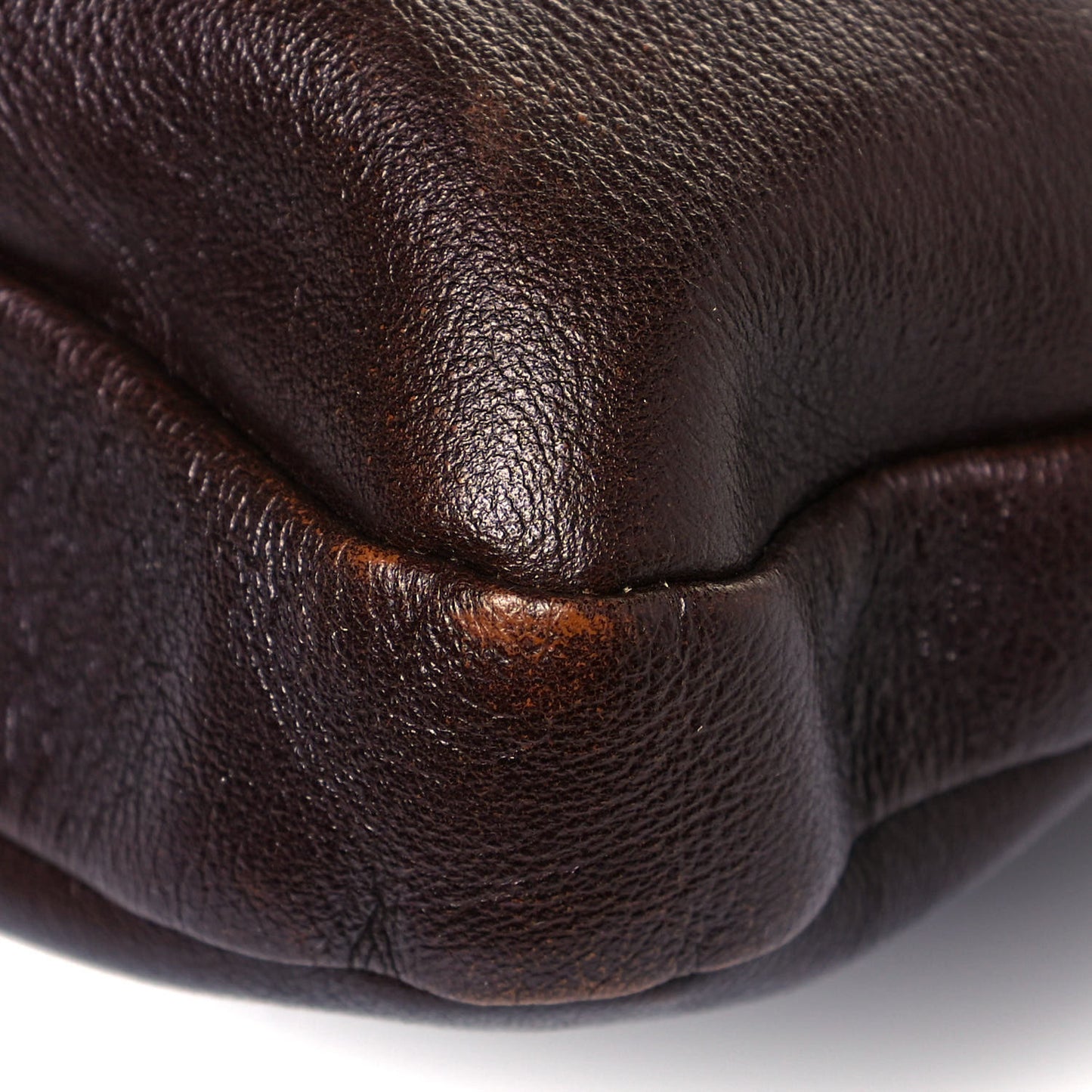 Calfskin Shoulder Bag Cognac