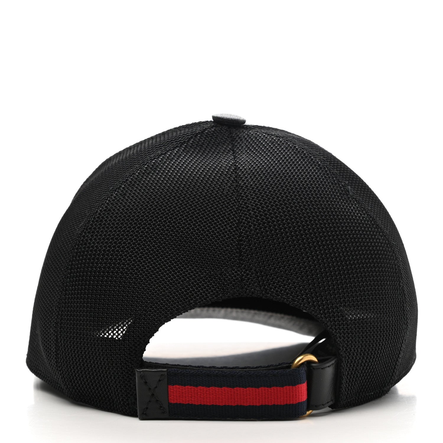 Gucci GG Supreme Monogram Eagle Print Baseball Hat XS Black 6 of 10