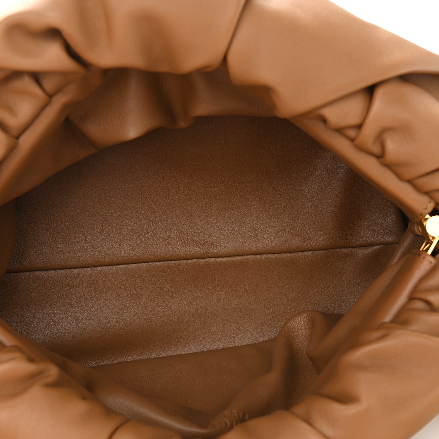 Bottega Veneta Calfskin The Pouch Chain Moutarde 5 of 8