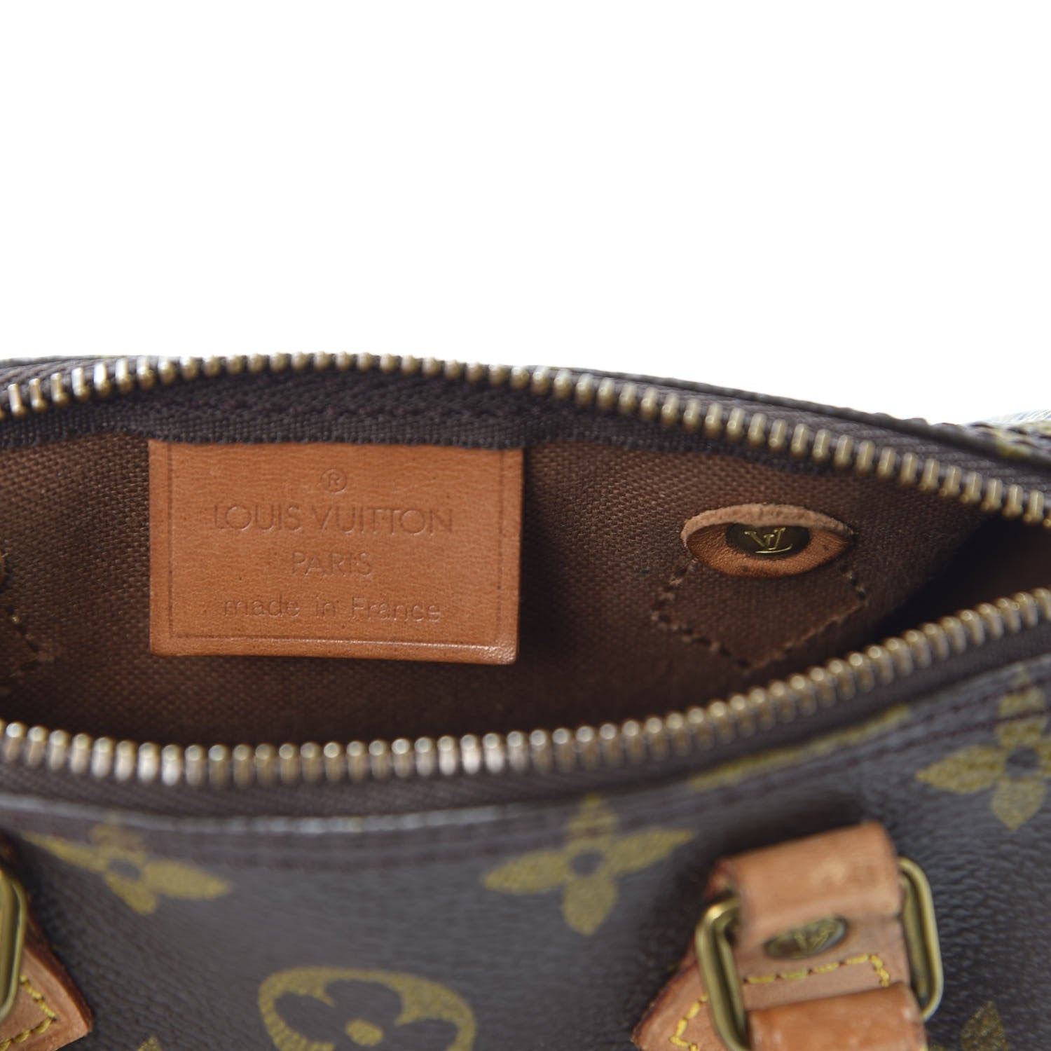 Louis Vuitton Monogram Mini Sac HL Speedy 9 of 11