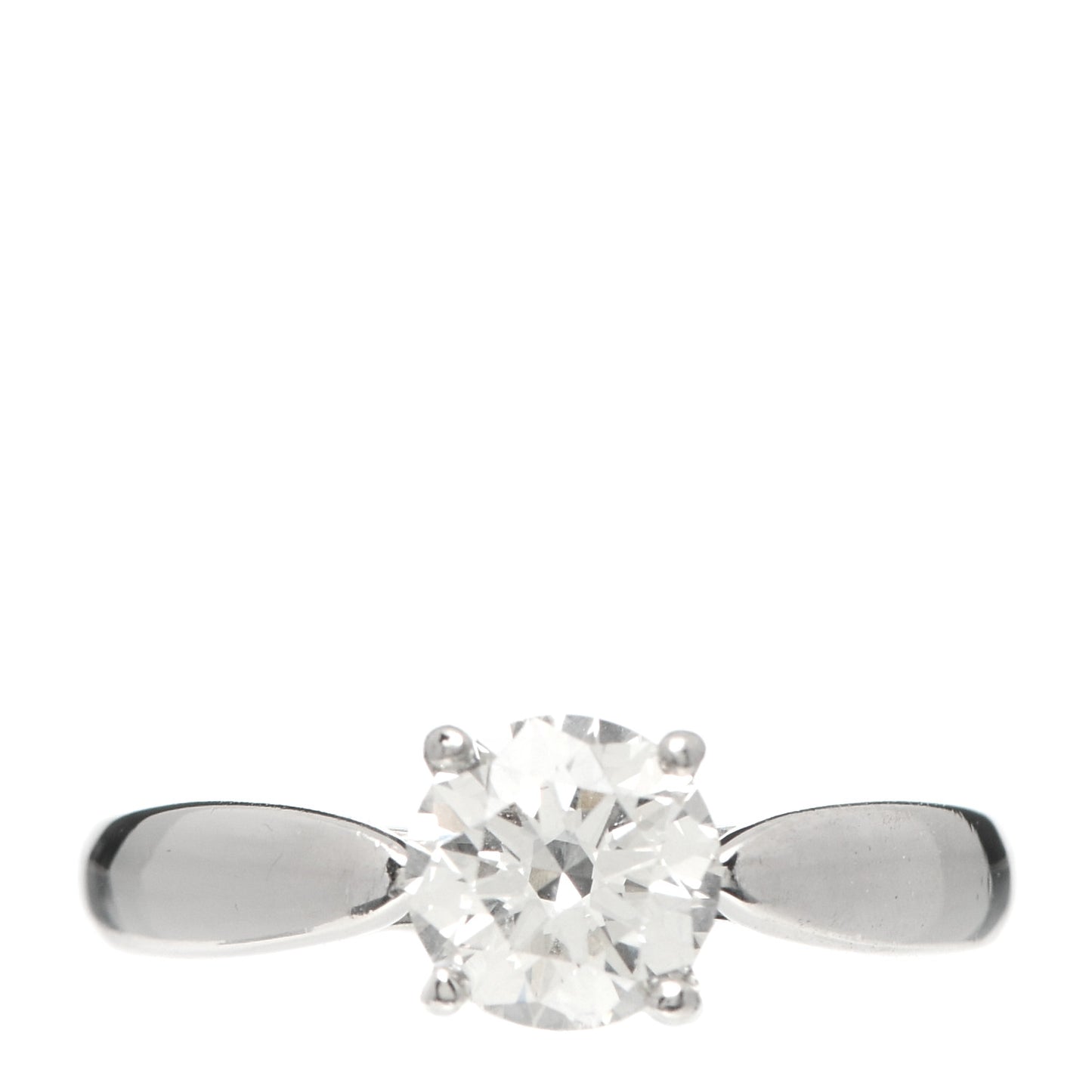 Platinum Diamond .69ct Harmony Solitaire Engagement Ring 44 3