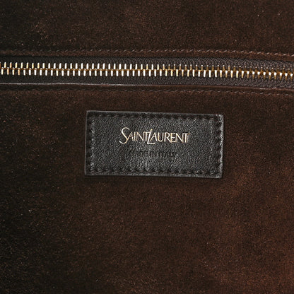 Saint Laurent Deerskin Mombasa Shoulder Bag Santal 18 of 30