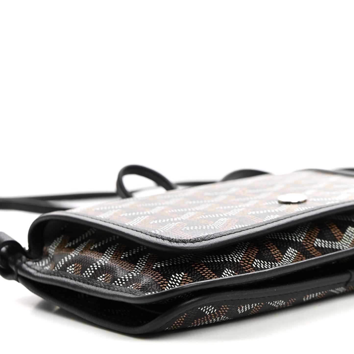 Goyardine Plumet Wallet Clutch Black