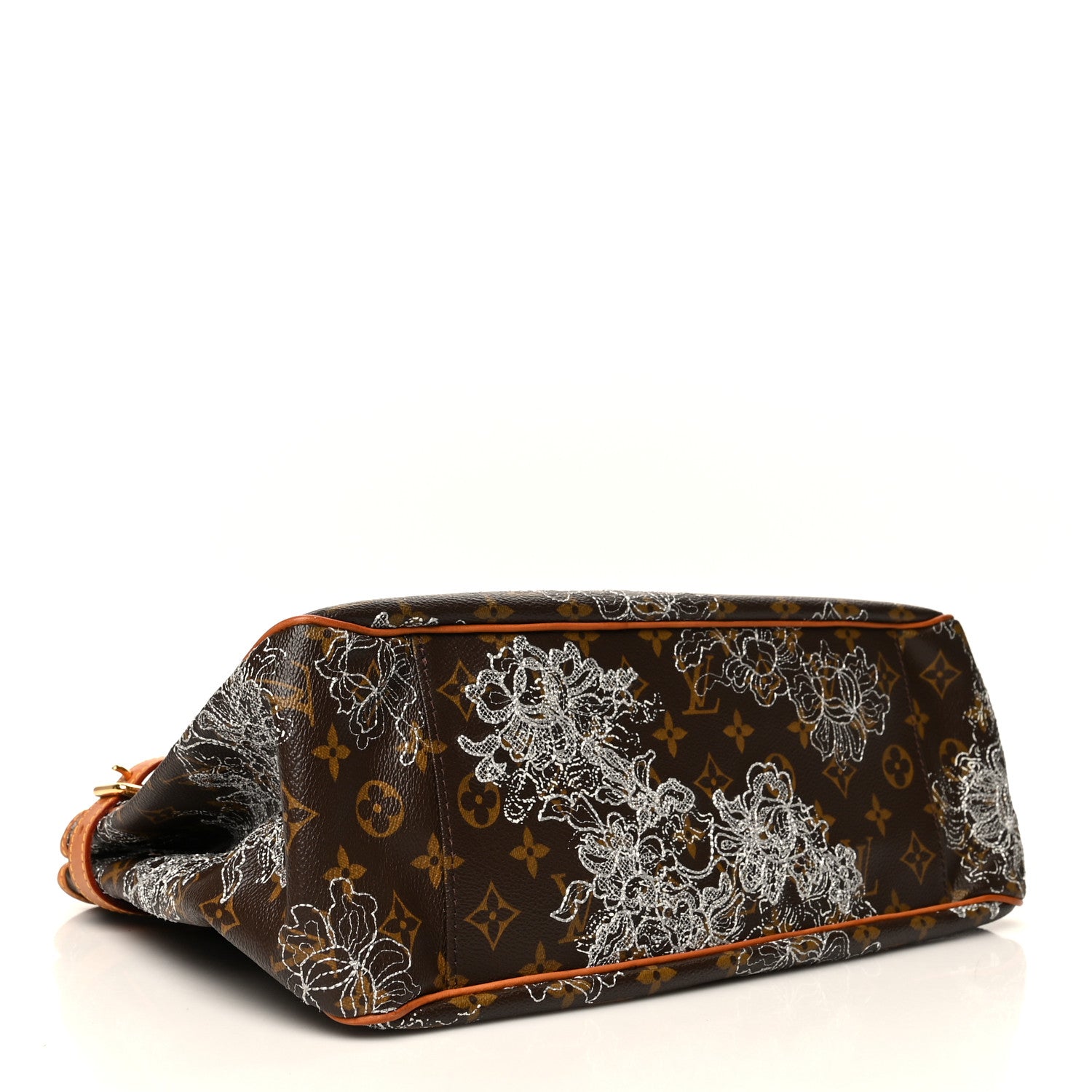 Louis Vuitton Monogram Dentelle Batignolles Horizontal Silver 4 of 6
