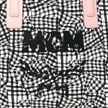 MCM Visetos Large Liz Reversible Shopper Tote Pink 15 of 19