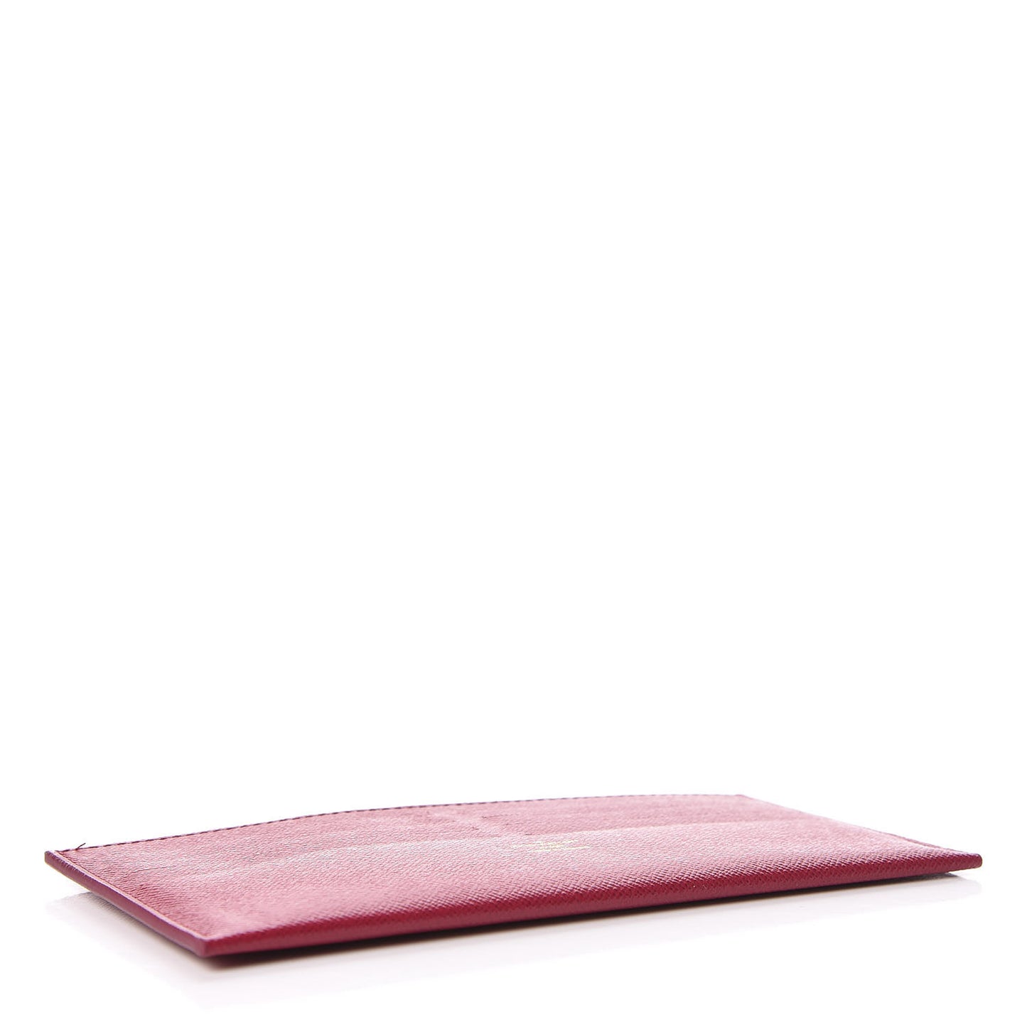 Calfskin Felicie Card Holder Insert Fuchsia