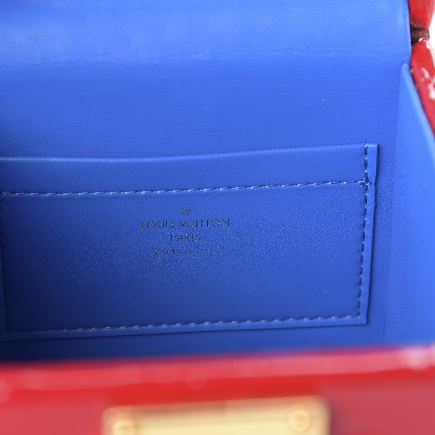 Louis Vuitton Vernis Bleecker Box Cerise 9 of 12