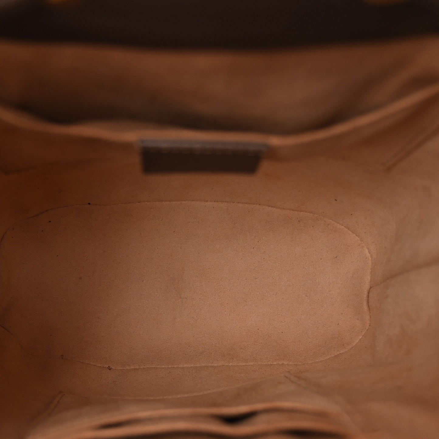 GG Supreme Monogram Web Small Ophidia Bucket Bag Brown