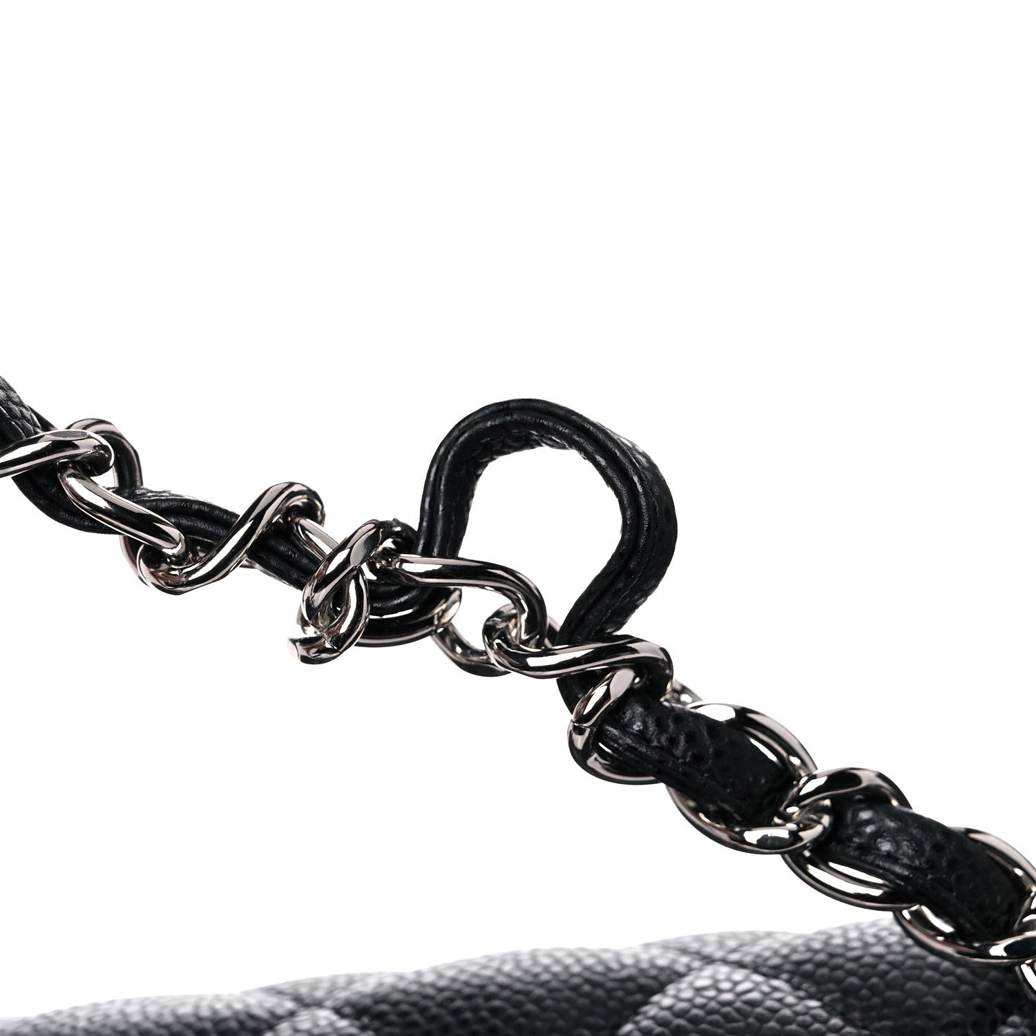 Chanel Caviar Quilted Jumbo Double Flap Black 9 of 10