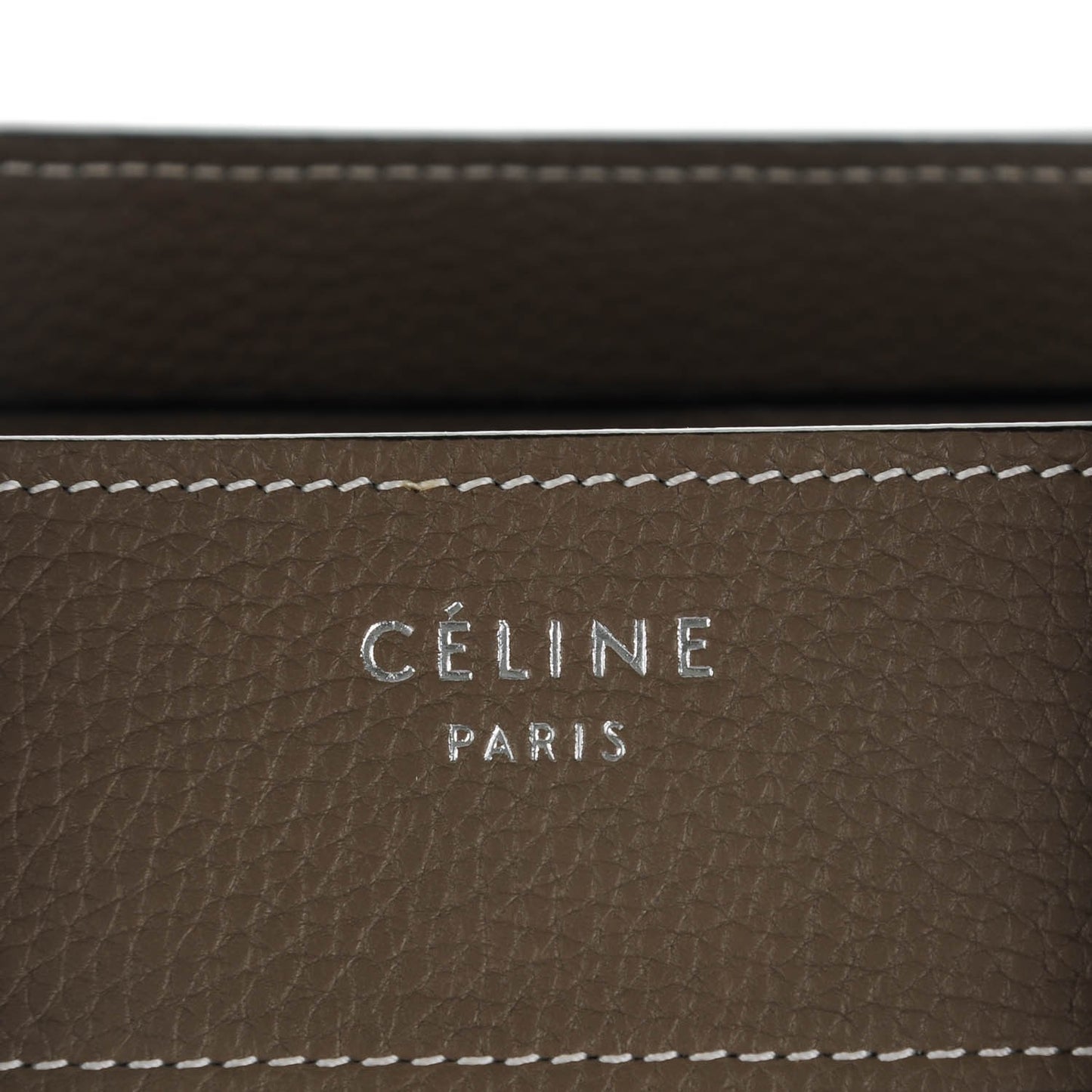 Drummed Calfskin Micro Luggage Souris