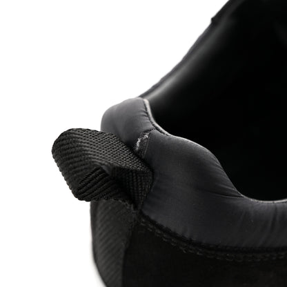 Hermes Parachute Fabric Suede Goatskin Bouncing Sneakers 37 Black 10 of 18