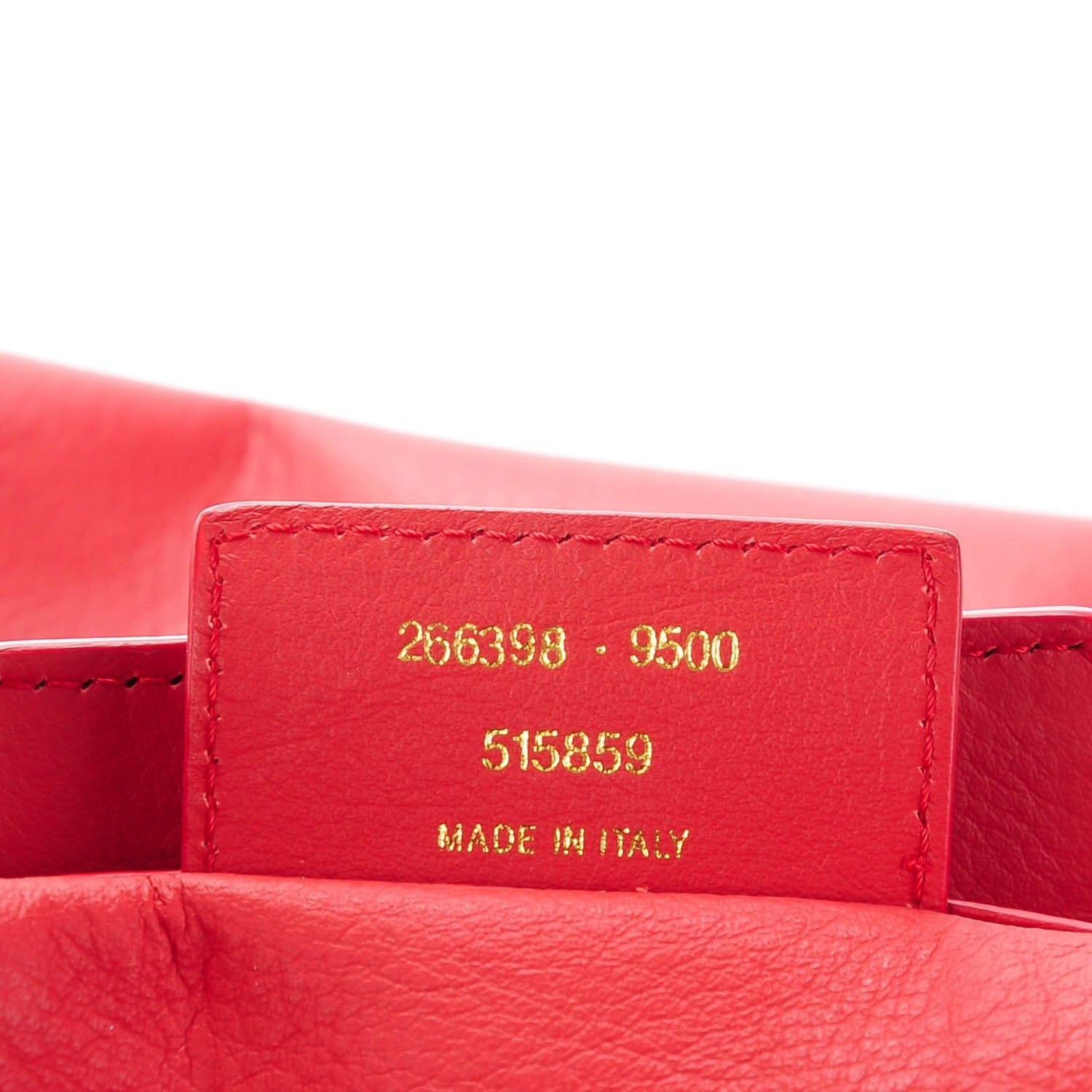 Balenciaga Veau Souple Papier Flap Tote Rouge 7 of 7