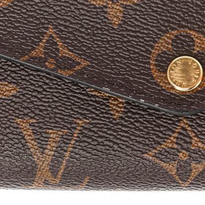 Louis Vuitton Monogram Sarah Wallet NM Fuchsia 7 of 8