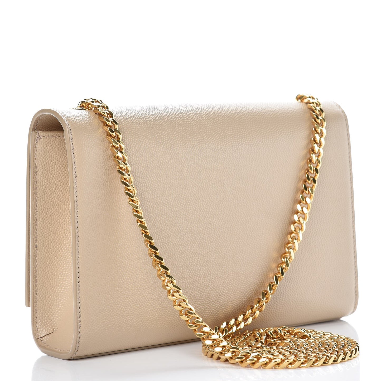 Grain De Poudre Small Monogram Kate Satchel Nude Powder