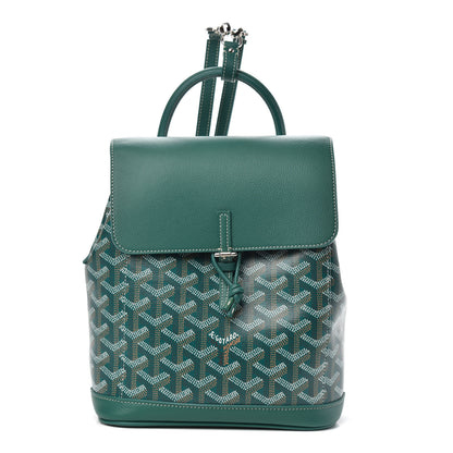 Goyard Goyardine Calfskin Mini Alpin Backpack Green 1 of 8