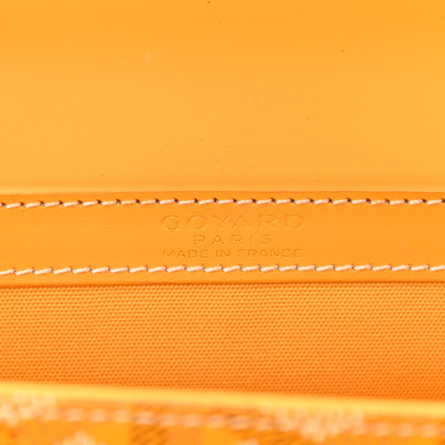 Goyard Goyardine Structure Mini Saigon Yellow 6 of 7