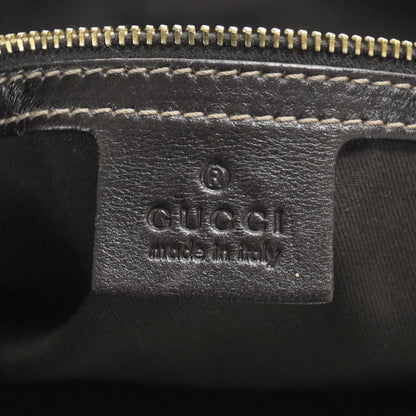 Gucci Canvas Bamboo Horsebit Print Medium Jackie O Hobo 8 of 10