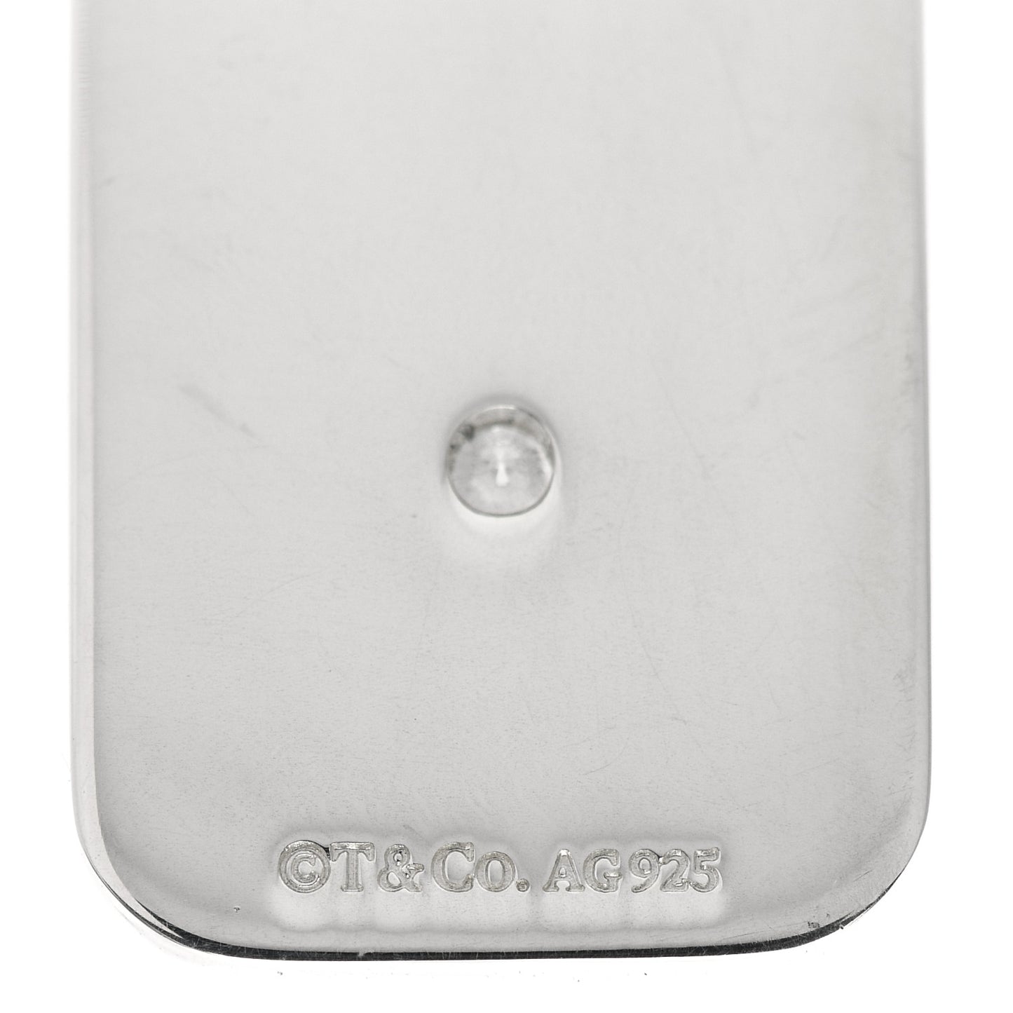 Sterling Silver Diamond Yours Truly Charm
