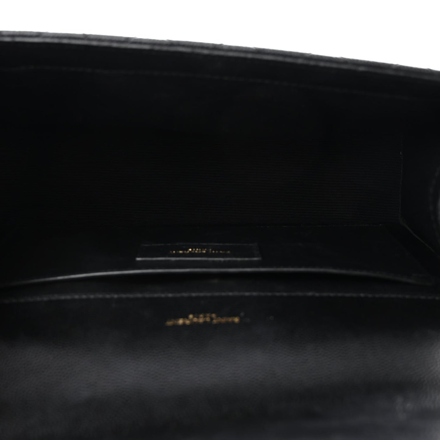 Grain De Poudre Textured Mixed Matelasse Triquilt Medium Monogram Satchel Black