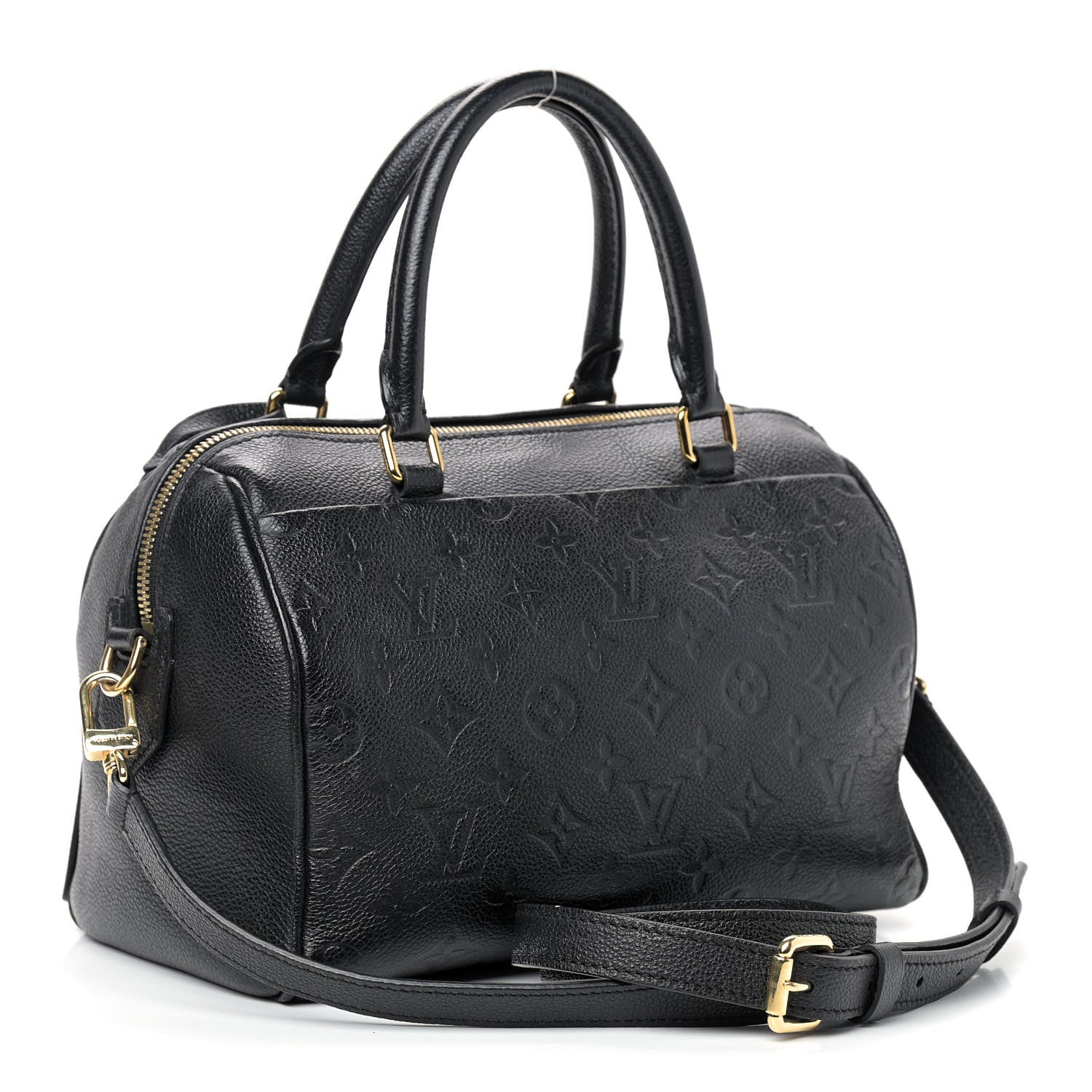 Louis Vuitton Empreinte Speedy Bandouliere 25 NM Black 3 of 11