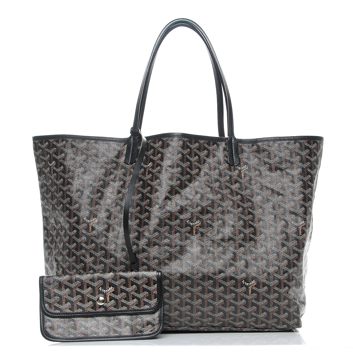 Goyard Goyardine Saint Louis GM Black 1 of 9