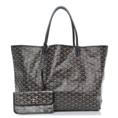 Goyard Goyardine Saint Louis GM Black 1 of 9