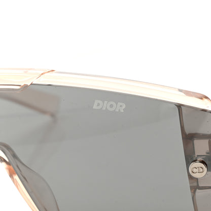 Christian Dior Acetate Diorxtrem MU Oblique Mask Sunglasses Crystal Rose Gold 7 of 9