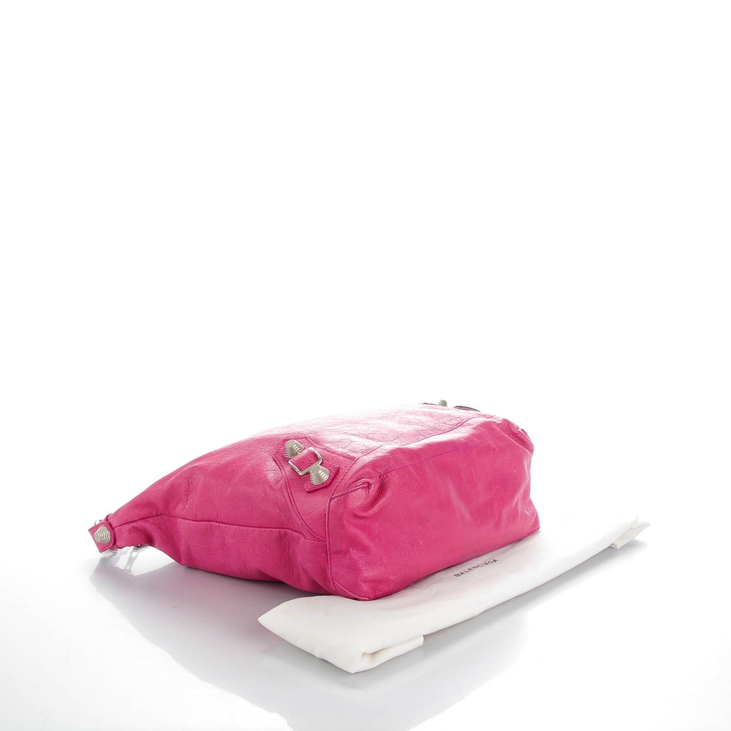 Balenciaga Agneau Giant 21 Silver Hardware Day Hobo Cyclamen Fucsia 4 of 8