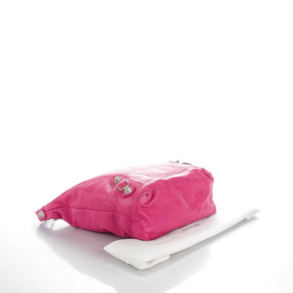 Balenciaga Agneau Giant 21 Silver Hardware Day Hobo Cyclamen Fucsia 4 of 8