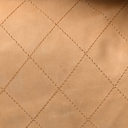 Chanel Lambskin Stitched Medium Ultimate Soft Tote Beige 13 of 19