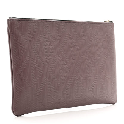 Christian Dior Coated Canvas CD Diamond Pouch Purple 3 of 6