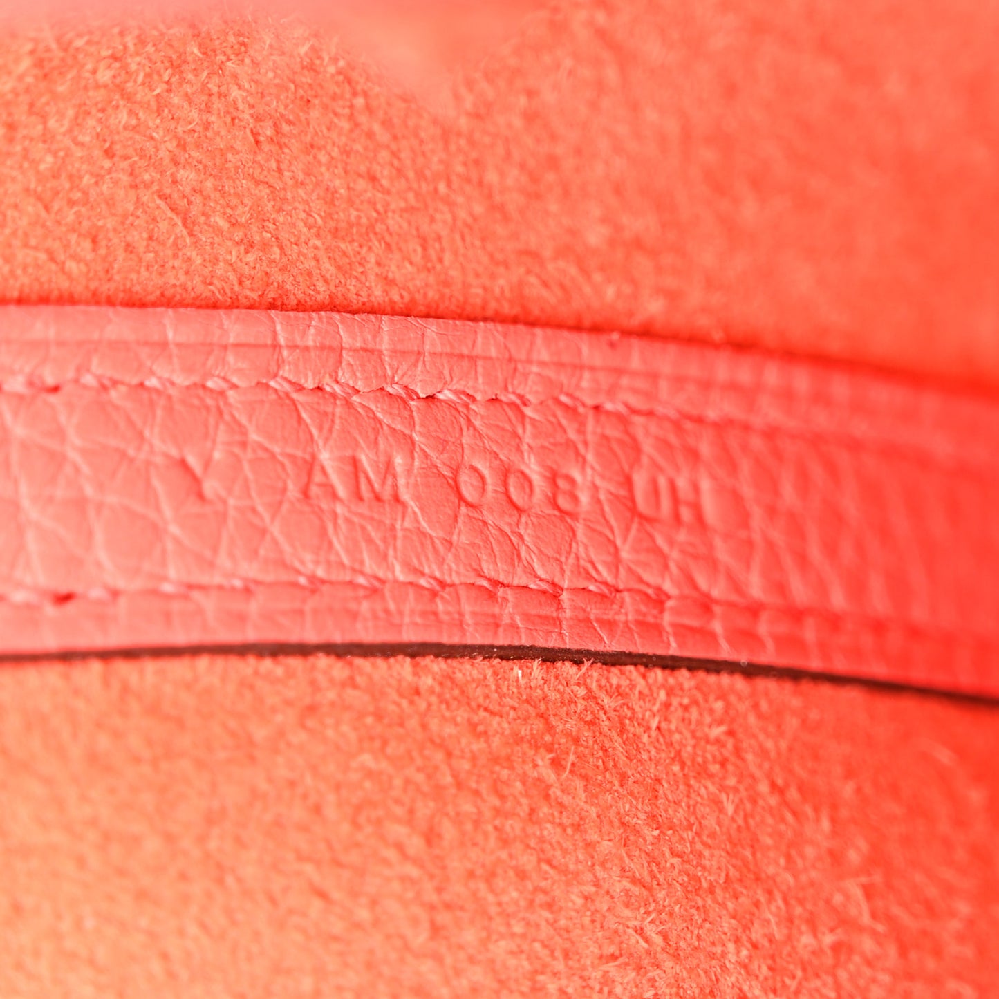 Taurillon Clemence Picotin Lock 18 PM Rose Texas